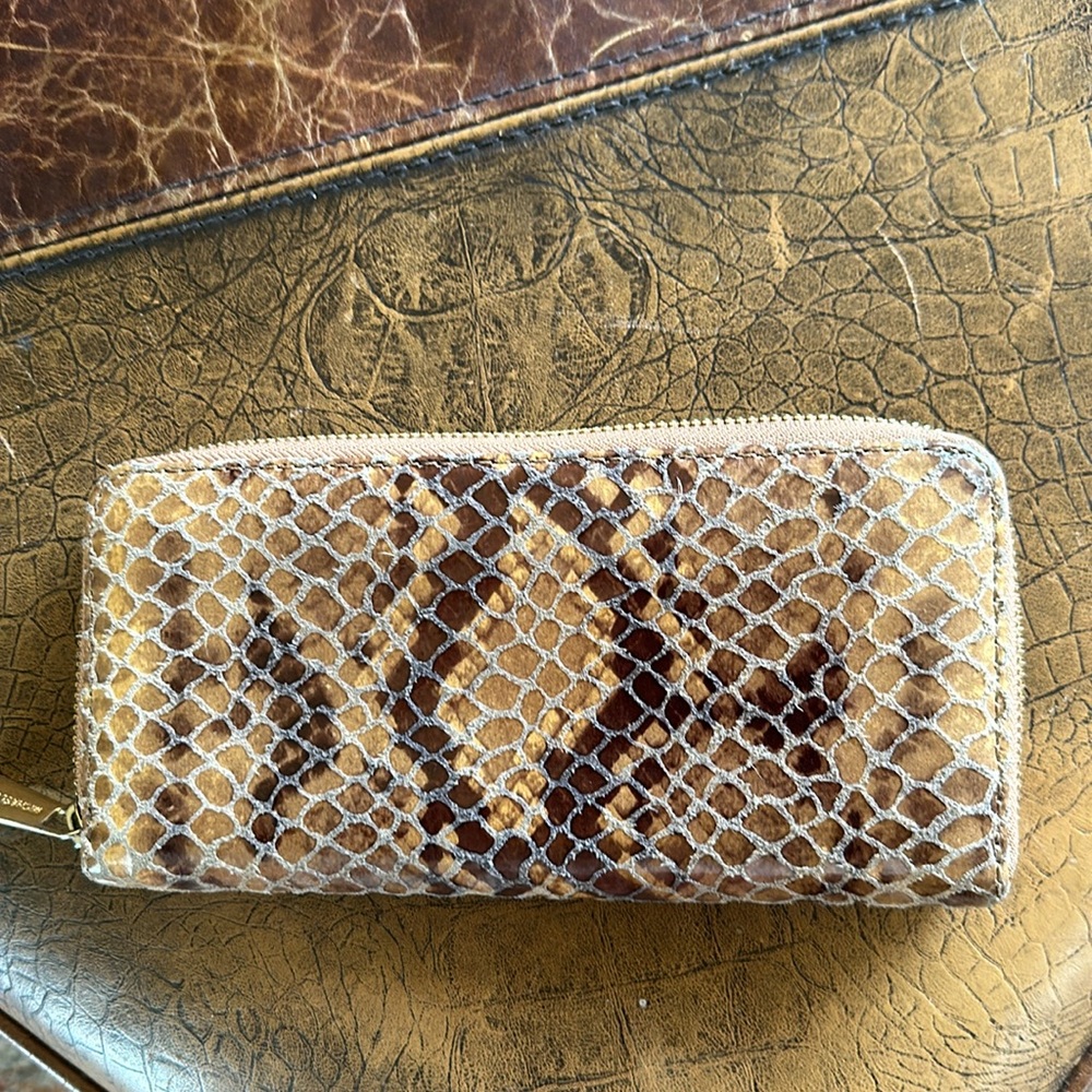 Michael Kors Python Print Suede And Leather - image 3